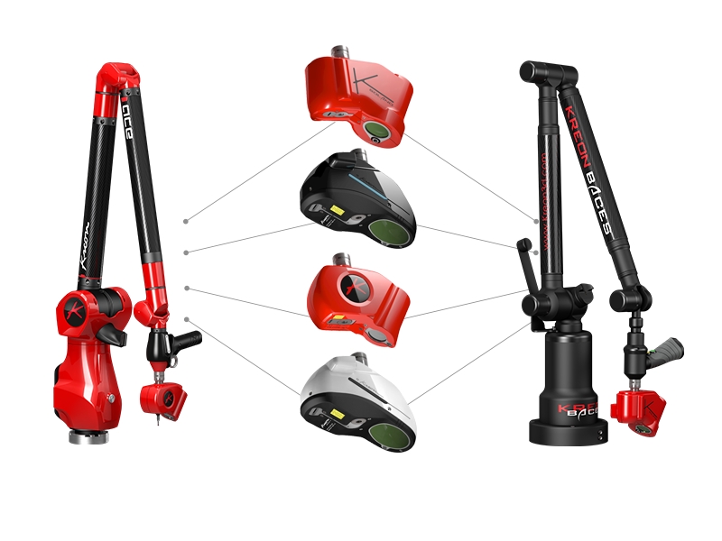 versatility between any 3D scanners and any Measuring Arm