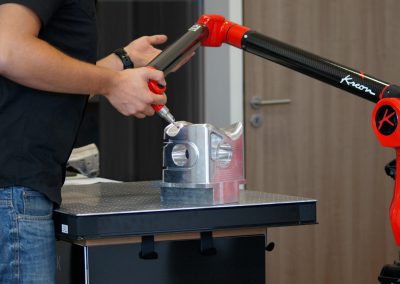 Ease of use of the Ace 6 axis measuring arm