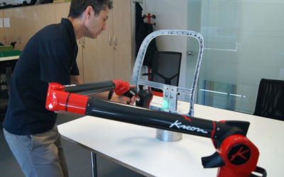 IMARC, designer of office chair components and mechanisms, installs a Kreon measuring arm in the heart of its engineering and design department